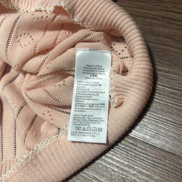 🔥🔥🔥J.Crew Light Pink Button-Up Cardigan Size: Medium🔥🔥🔥 - Picture 7 of 7